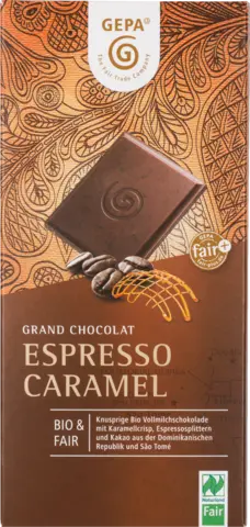 Bio Grand Chocolat Espresso Caramel von GEPA