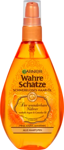 Wahre Schätze Argan- & Camelia-Öl Haaröl von WAHRE SCHÄTZE