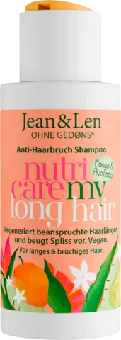 Nutri Care Shampoo Long Hair Mango & Avocado von JEAN & LEN