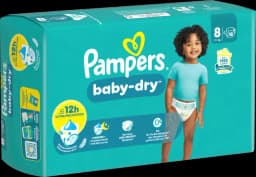 Baby Dry Windeln Extra Large 17+kg Single Pack Gr.8 von PAMPERS