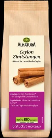 Bio Ceylon Zimtstangen von ALNATURA