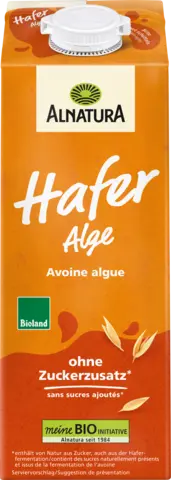 Bio Hafer Alge Drink von ALNATURA