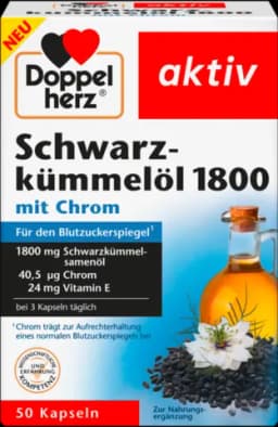Schwarzkümmelöl 1800 von DOPPELHERZ