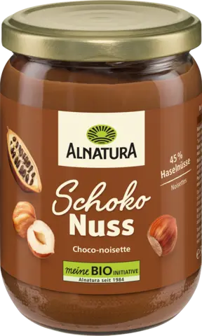 Bio Schoko-Nuss-Creme von ALNATURA