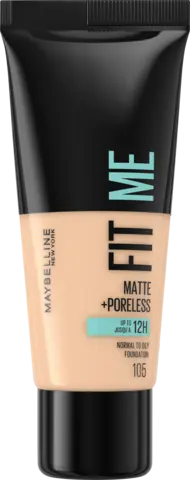 Fit me Matte + Poreless Make-Up Nr. 105 Natural Ivory von MAYBELLINE NEW YORK