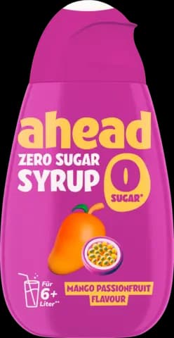 Mango Passionfruit Zero Sugar Sirup von AHEAD