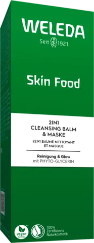 Skin Food 2 in 1 Cleansing Balm & Maske von WELEDA
