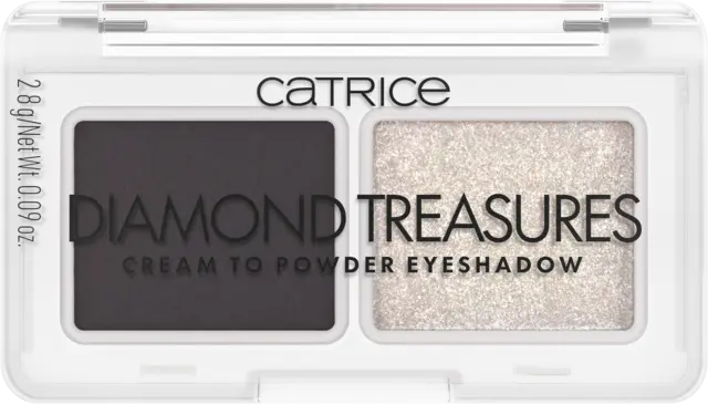 Diamond Treasures Cream to Powder Eyeshadow Smokey Diamond 030 von CATRICE