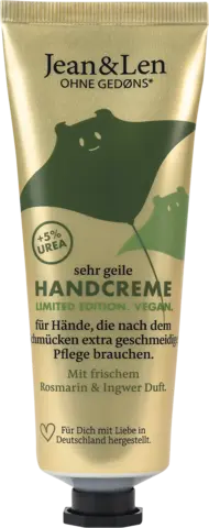 Sehr geile Handcreme Rosemary / Ginger von JEAN & LEN