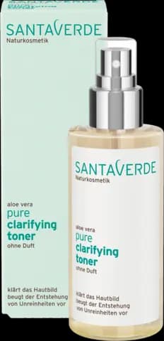 pure clarifying toner ohne Duft von SANTAVERDE