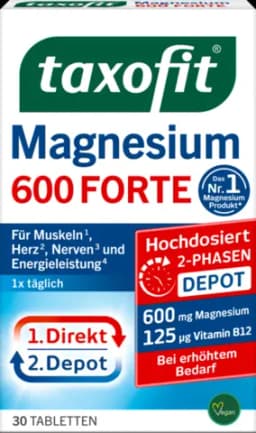 Magnesium 600 Forte Depot von TAXOFIT