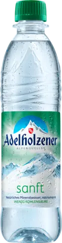 Mineralwasser Sanft von ADELHOLZENER