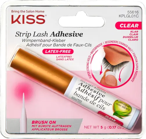 Wimpernbandkleber transparent von KISS