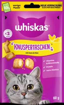 Knuspertaschen mit Huhn und Käse von WHISKAS