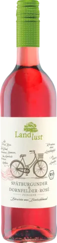 Bio Spätburgunder & Dornfelder Rosé QbA von LANDLUST