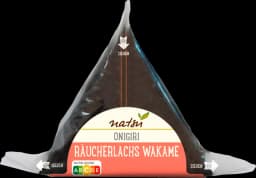 Onigiri Räucherlachs Wakame von NATSU