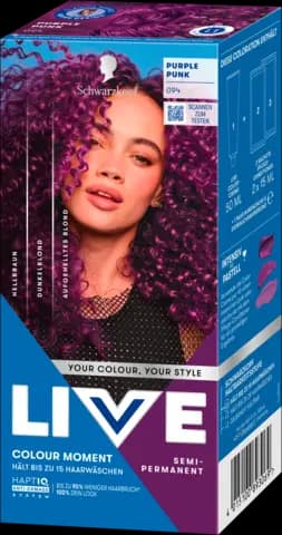 Live Colour Moment Haarfarbe Purple Punk 094 von SCHWARZKOPF