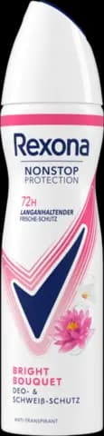 Nonstop Protection Deospray Anti-Transpirant Bright Bouquet von REXONA