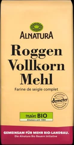 Demeter Roggenvollkornmehl von ALNATURA