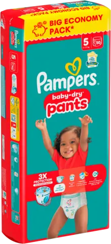 Baby Dry Pants Windeln Gr.5 Junior von PAMPERS