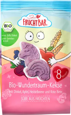 Bio Wundertraum-Kekse ab 8. Monat von FRUCHTBAR