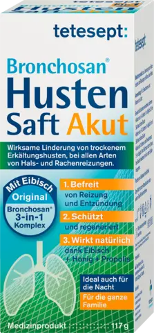 Bronchosan Husten Akut Saft von TETESEPT