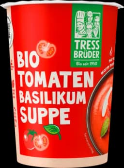 Demeter Tomaten Basilikum Suppe von TRESSBRÜDER