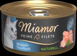 Feine Filets Naturell Skipjack-Thunfisch von MIAMOR