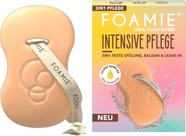 Intensive Pflege 3 in 1 Feste Pflegespülung Balsam & Leav-In von FOAMIE