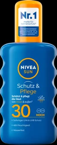 Sun, Schutz & Pflege, 30, hoch von NIVEA