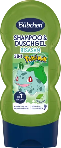 Kids Shampoo & Duschgel Bisasam von BUEBCHEN
