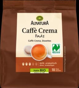 Bio Caffe Crema Pads von ALNATURA