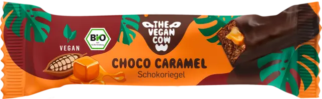 Bio Schokoriegel Choco Caramel von THE VEGAN COW