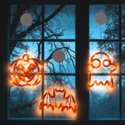 LED Halloween Fensterlicht von DIV.SAISONMARKEN