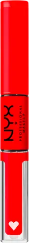 Shine Loud High Pigment Lip Shine 17 rebel in red von NYX