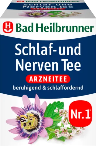 Schlaf- und Nerven Tee von BAD HEILBRUNNER