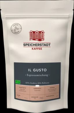 Il Gusto Espresso Ganze Bohne von ORANG-UTAN