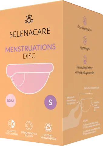 Menstruationsdisk rosa Gr.S von SELENACARE