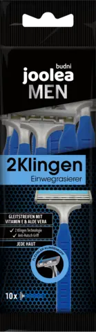 MEN 2 Klingen Einwegrasierer von JOOLEA