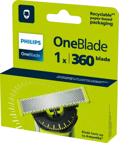 OneBlade QP410/50 Ersatzklinge von PHILIPS