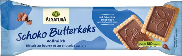 Bio Schoko Butterkeks Vollmilch von ALNATURA