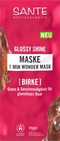 Sante Glossy Shine 1 Minute Wonder Mask von SANTE