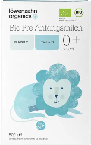 Bio Pre Anfangsmilch 0 + von LÖWENZAHN
