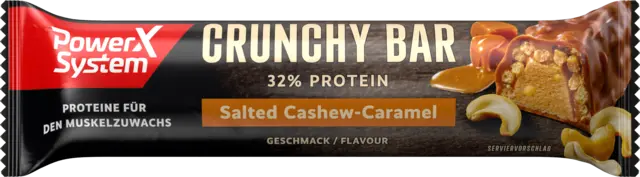 Crunchy Bar Salted Cashew-Caramel von POWER SYSTEM