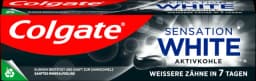 Sensation White Aktivkohle Zahncreme von COLGATE