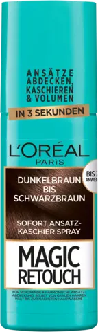 Magic Retouch Sofort Ansatz-Kaschierspray Dunkelbraun bis Schwarzbraun von MAGIC RETOUCH