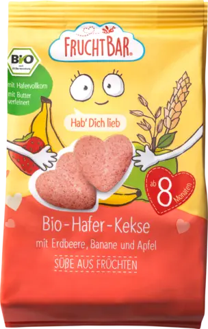 Bio Hafer-Kekse von FRUCHTBAR