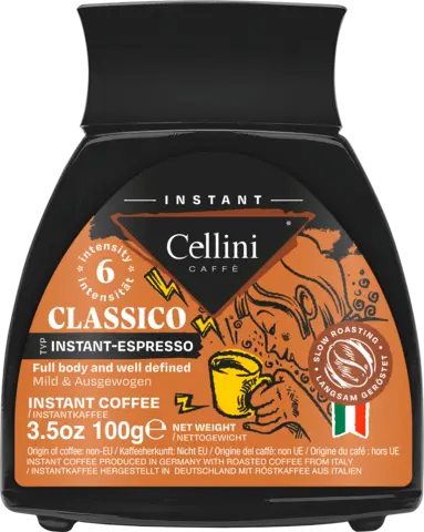 Instant Espresso Classico von CELLINI