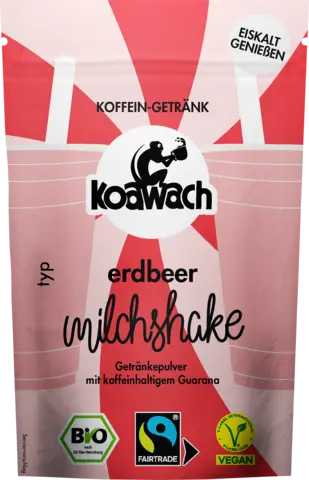Bio Erdbeer Milchshake von KOAWACH