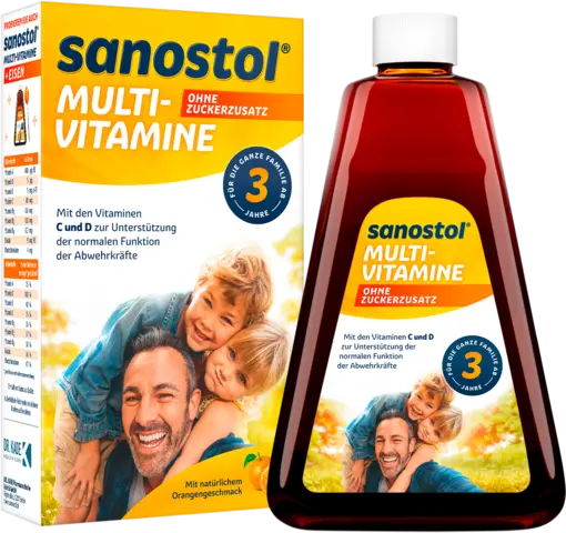 Multi-Vitamine von SANOSTOL